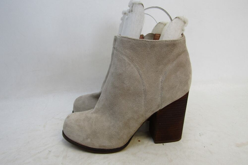 Jeffrey Campbell Womens Size 10 M Brown Suede Ankle Fashion Boots Bootie